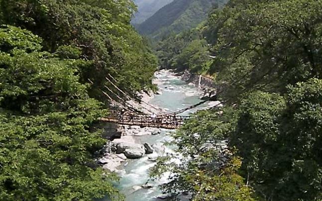 祖谷のかずら橋